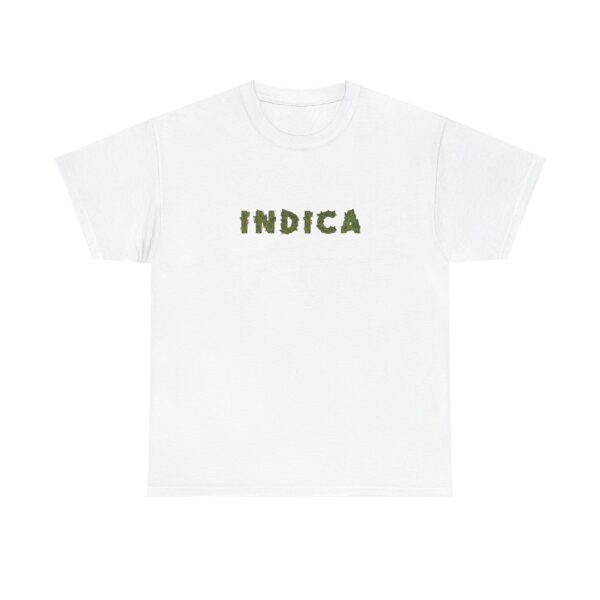 Front of Indica Flower 420 shirt